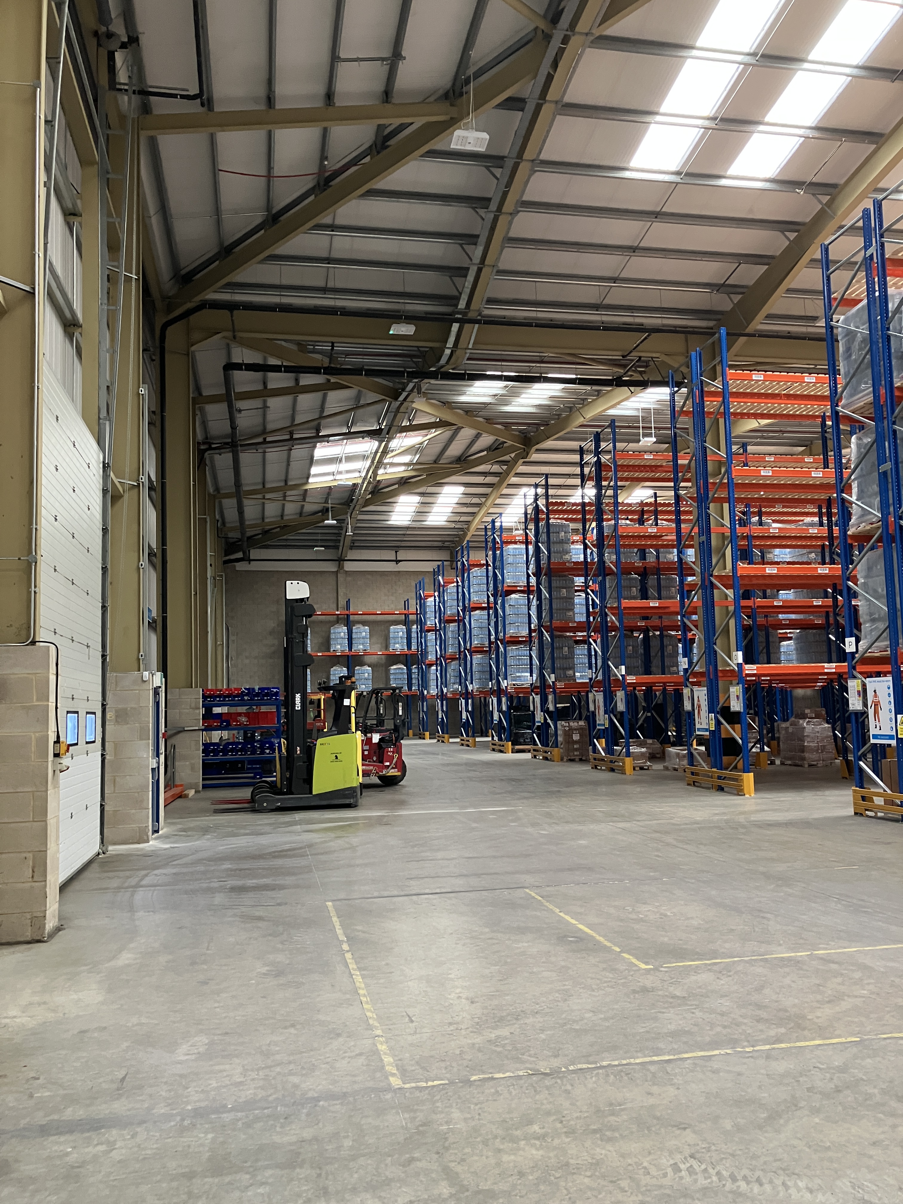 Bottled water storage audit - Industry wide — visual